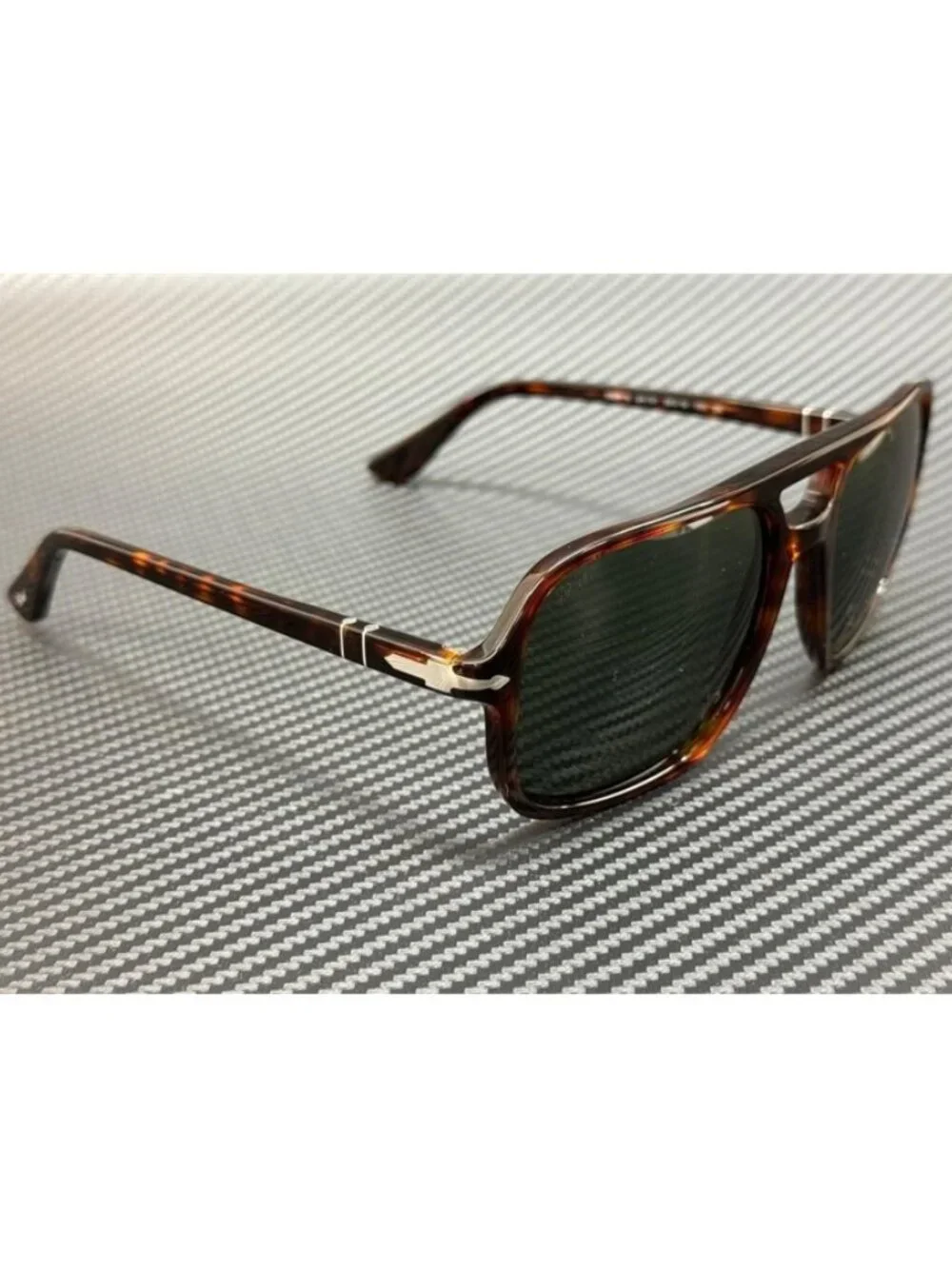 New Persol Men Brown Havana Sunglasses 58-19-150